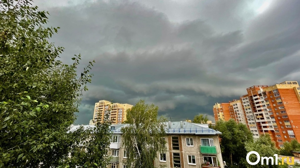 Переменчивая погода с грозами и сильным ветром накроет Омск в конце недели