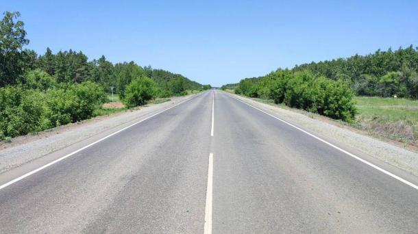 Виталий Хоценко сообщил о завершении ремонта участка трассы Омск — Русская Поляна