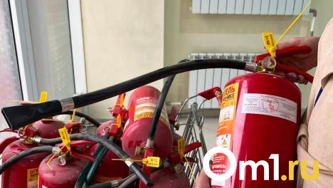 В Омске ночью произошёл пожар в тире возле парка имени 30-летия ВЛКСМ