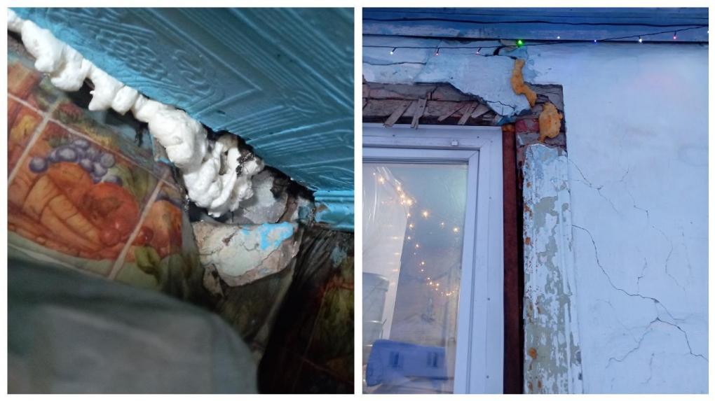 «Вся стена во льду»: семья с пятью детьми замерзает в сгнившем доме под Новосибирском