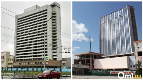 В Новосибирске сдвинули сроки реконструкции гостиницы-долгостроя «Турист»