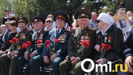 В честь 77-й годовщины Великой Победы в Омске прошёл парад