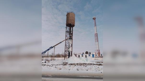 В Дружино нашли водонапорную башню, угрожающую людям