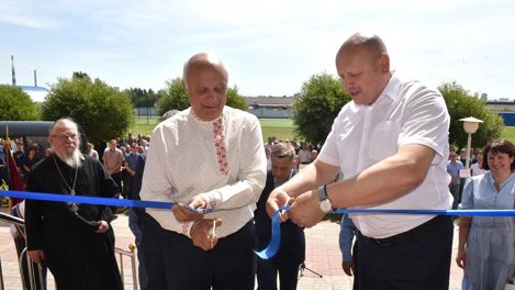 Сергей Шелест принял участие в открытии нового цеха автоматизированного монтажа на НПО «МИР»