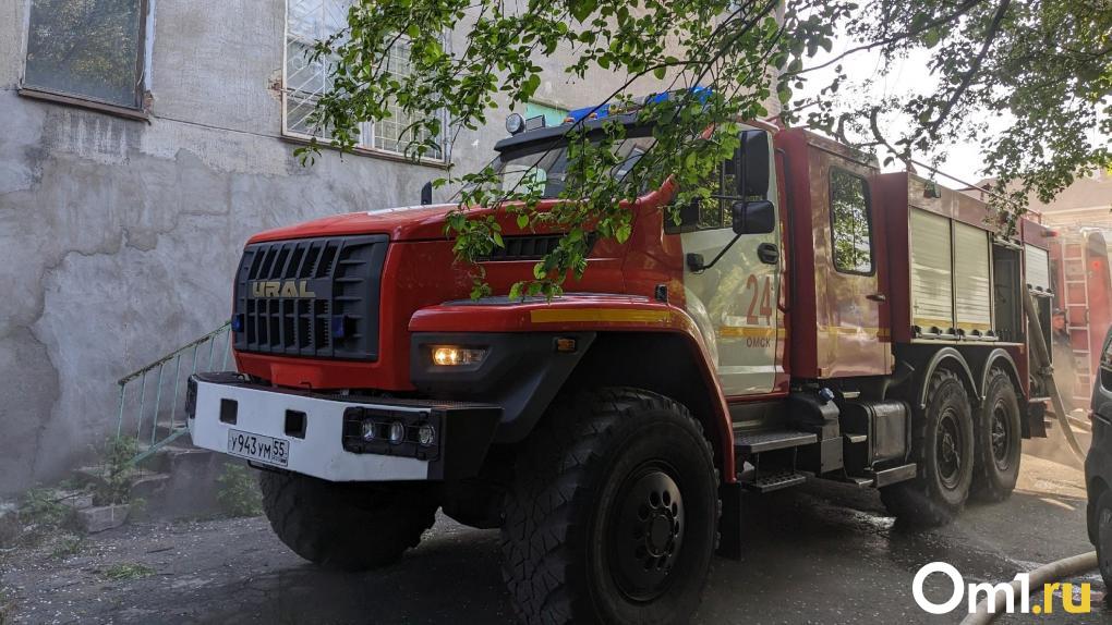 В Омской области при пожаре погибли двое детей и двое подростков