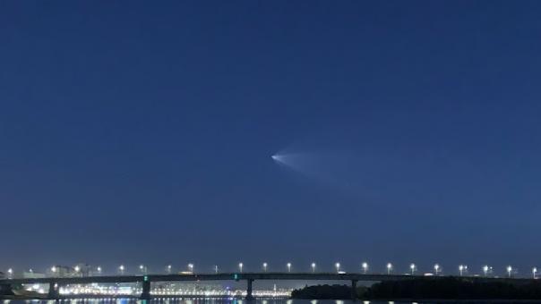 Над Омском пролетит корабль с космонавтами