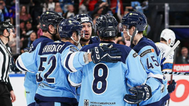 ХК «Сибирь» вышла в плей-офф Кубка Гагарина, обыграв команду «Барыс»