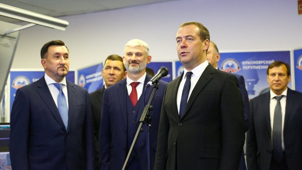 Дмитрий Медведев открыл в Новосибирске центр организации воздушного движения
