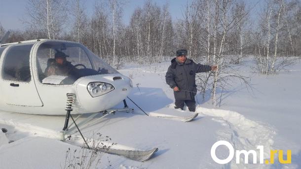 В Омской области инспекторы Россельхознадзора провели рейд на аэросанях