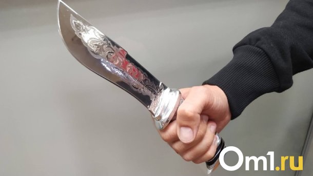 Омич из ревности зарезал супругу ножом прямо на улице