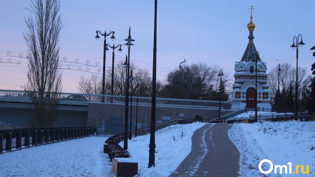 К середине рабочей недели в Омске снова похолодает до -28 градусов