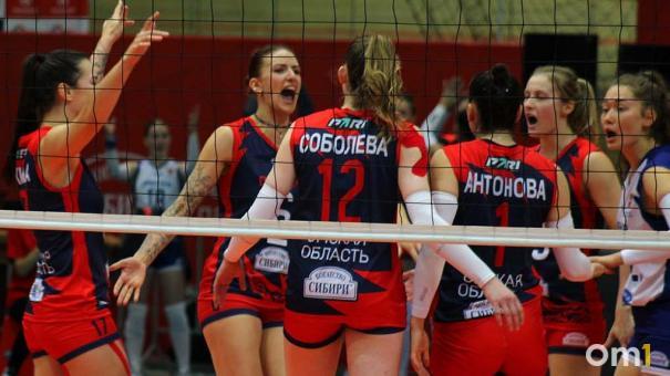 Волейбольная «Омичка» уступила десятый раз кряду