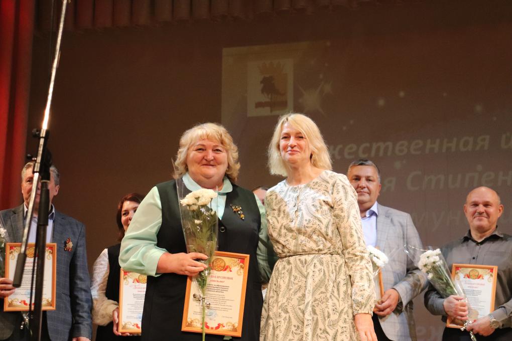 В Омском районе чествовали талантливых школьников