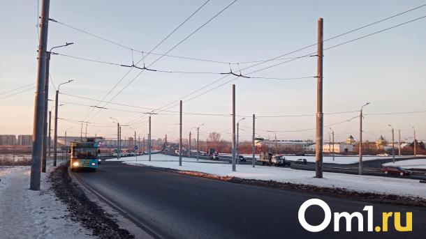 В Омске частично перекрыли мост имени 60-летия ВЛКСМ