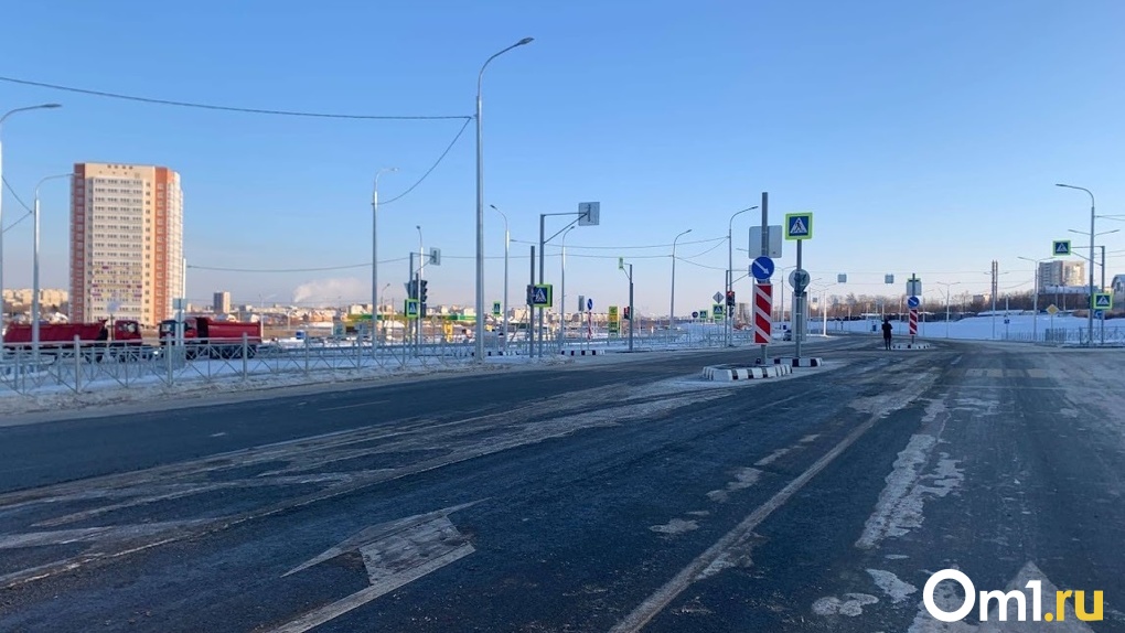Дорогу-дублёр за миллиард на Левобережье Омска не планируют расширять до Ленинградского моста