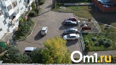 Грязное месиво. Омских водителей начали массово штрафовать за парковку на газонах и езду по тротуарам