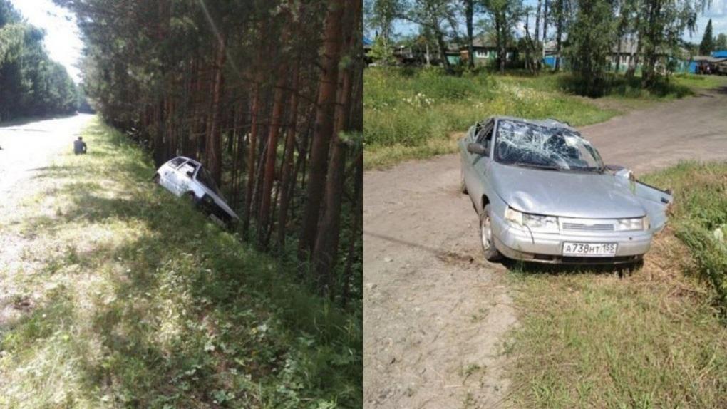 В один день в Омской области произошло два смертельных ДТП