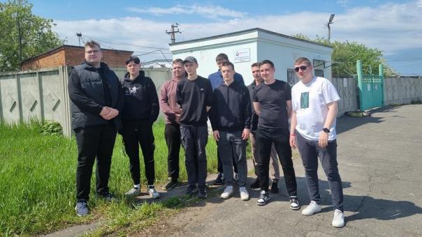 Сотрудники омского водоканала знакомят будущих коллег с производственными процессами