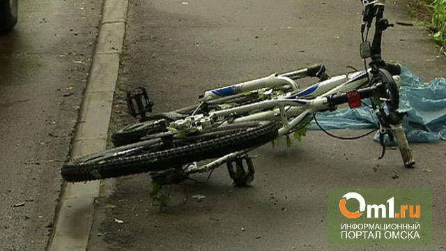 Омич на ВАЗе сбил семью на велосипедах и скрылся с места ДТП