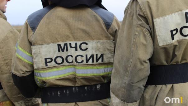 В Омске загорелись склады на 60 квадратных метров