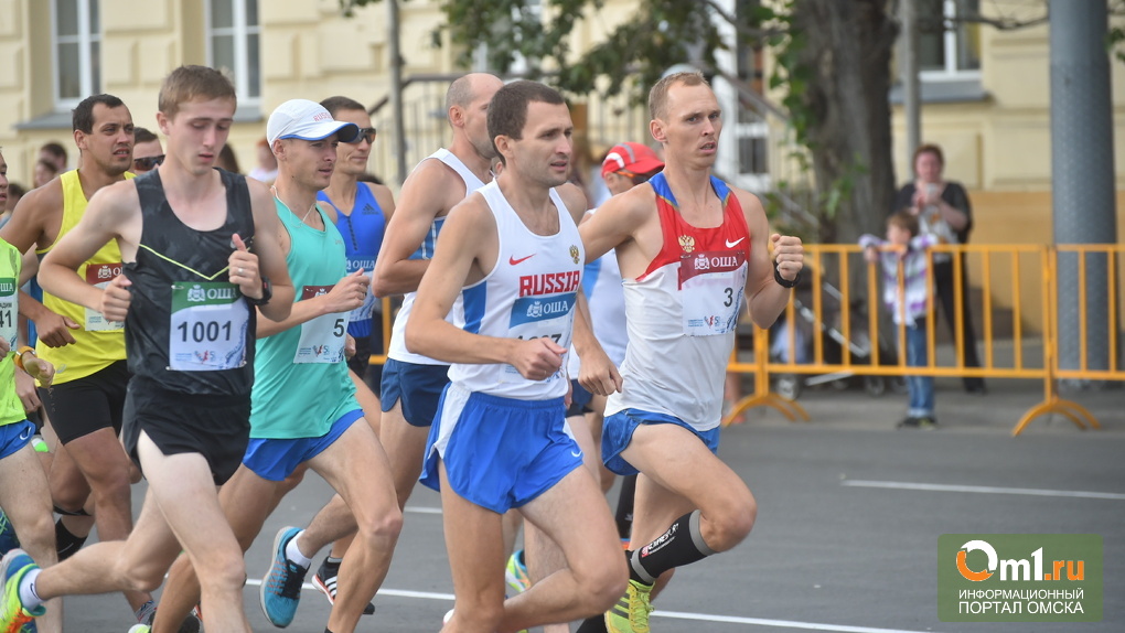 Стали известны первые победители Сибирского международного марафона в Омске