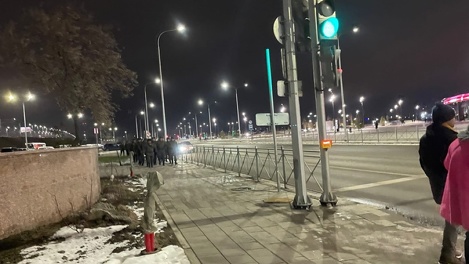 Колонну мобилизованных заметили на концерте группы «Звери» в Омске