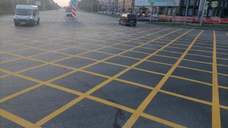 В Омске не будут обновлять «вафельную разметку»