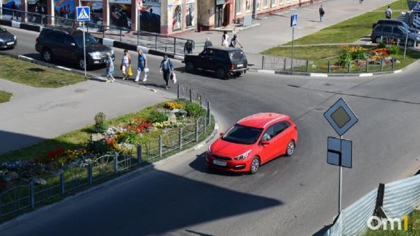 В Омске появились 58 «лежачих полицейских»
