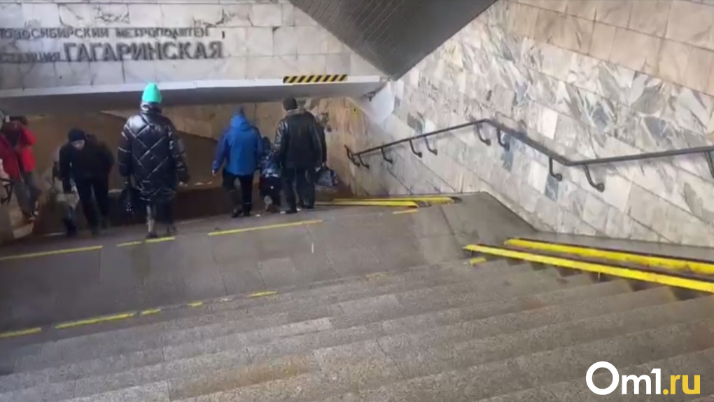 Жительница Новосибирска пожаловалась на протекающую крышу в метрополитене