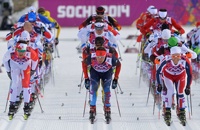 Обидно: российскому лыжнику не хватило одной десятой до олимпийской медали