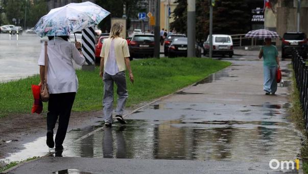 Сильнейший ливень вновь повторится в Омске