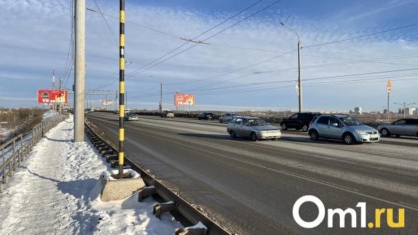 Реверс на мосту у Телецентра в Омске запустят с 9 января