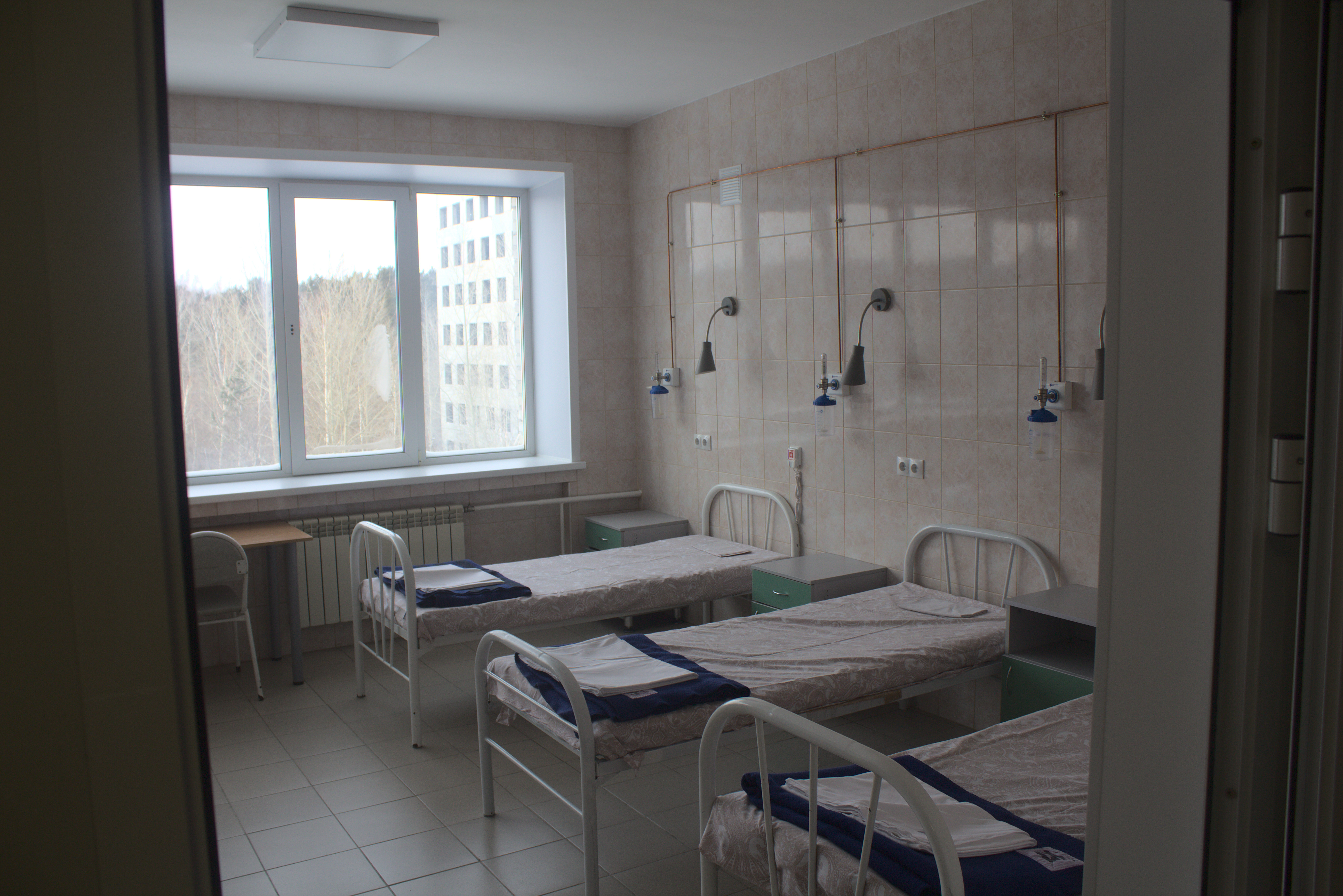 Ковидный госпиталь в Омске