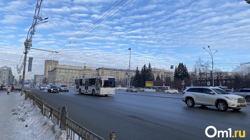 Утренние пробки исчезли в предновогодний день в Новосибирске