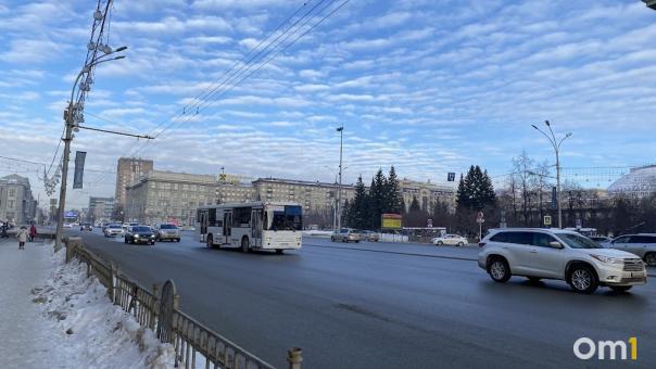 Утренние пробки исчезли в предновогодний день в Новосибирске