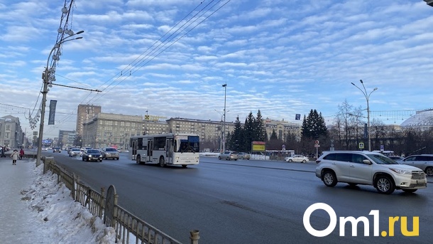 Утренние пробки исчезли в предновогодний день в Новосибирске