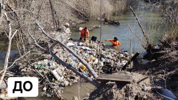 Каменка задышала: в Новосибирске спасли реку от пластикового плена