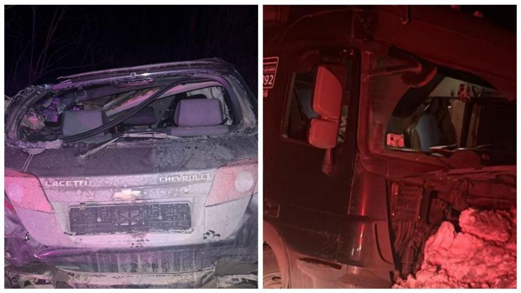 Водитель Chevrolet погиб в ДТП под Новосибирском