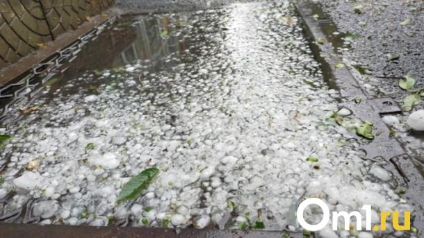 Штормовой ветер и град надвигаются на Новосибирскую область