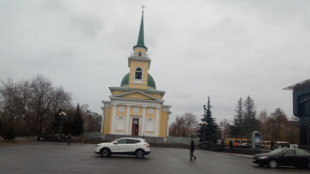В Омске начали ремонтировать Казачий собор