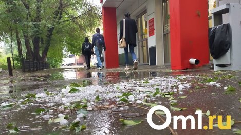 Синоптики предупредили об очередном граде в Омской области