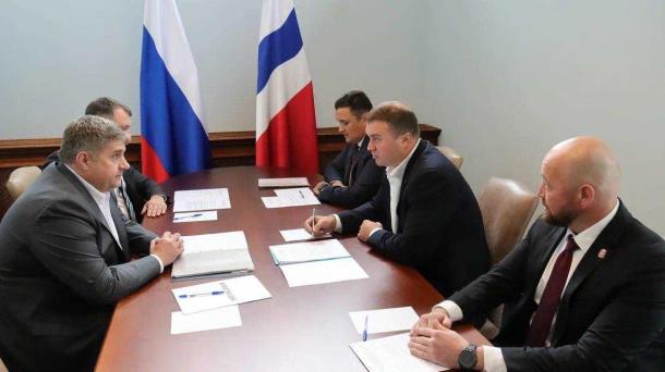 Виталий Хоценко и глава Росавтодора обсудили строительство Северного обхода