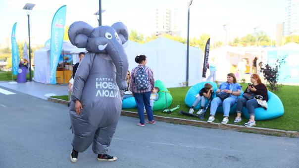 В Новосибирске партия «Новые люди» провела большой экологический фестиваль