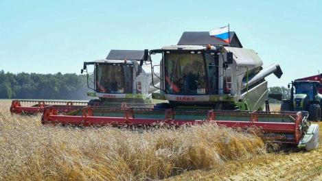 Хоценко: В Омской области намолочен первый миллион тонн зерна