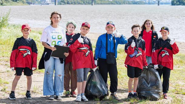 При поддержке ОНПЗ в Омске прошёл экологический проект «Зеленый спорт»