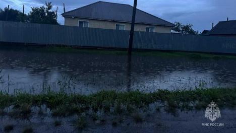 В Таврическом районе Омской области борются с паводком: количество подтоплений уменьшилось