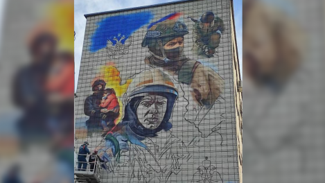 Муралы в честь пожарных-героев появятся на здании МЧС в Новосибирске