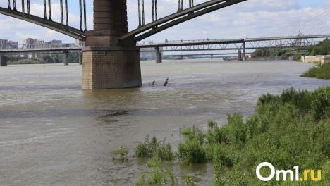 В Новосибирске на поверхности реки Обь обнаружили неизвестное вещество