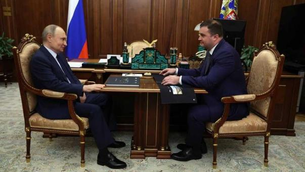 Губернатор Хоценко поздравил президента Путина с днём рождения