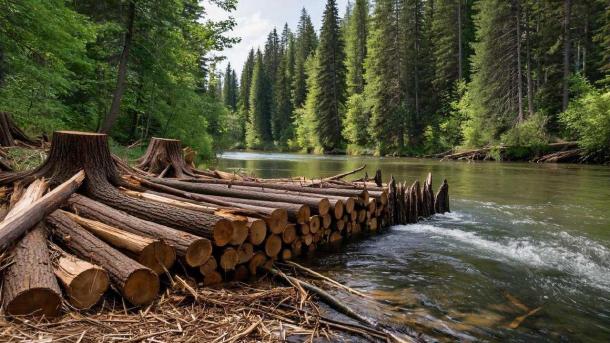 Спасатели уничтожили бобровую плотину под Новосибирском